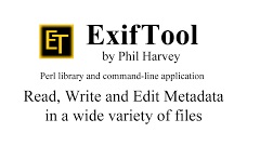 Exiftool Image editor